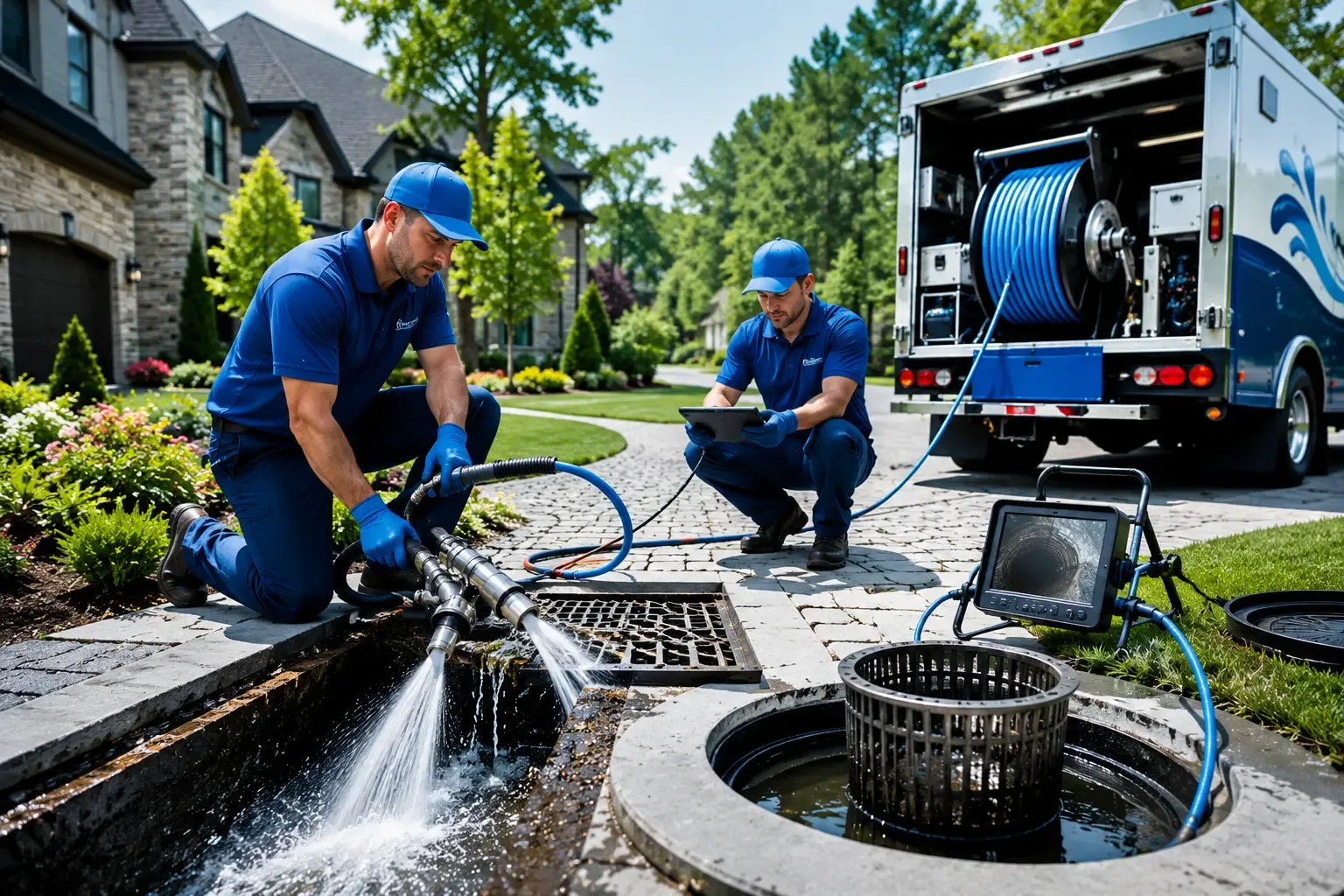 Local outdoor drain cleaning professionals in Bellevue, WA